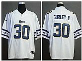 Nike Rams 30 Todd Gurley II White Fashion Logo Vapor Untouchable Limited Jersey,baseball caps,new era cap wholesale,wholesale hats